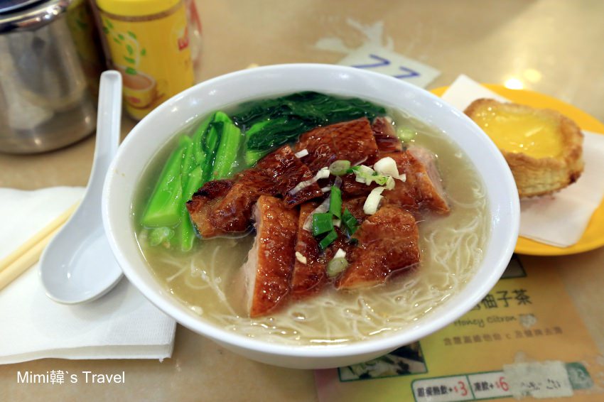 【香港灣仔美食】檀島咖啡餅店：必吃192層港式蛋塔，但我比較愛燒鴨麵
