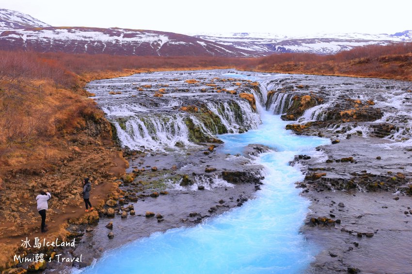【冰島金圈景點】Bruarfoss 神秘蒂芬尼瀑布：交通方式停車場，沿途美景天成別錯過