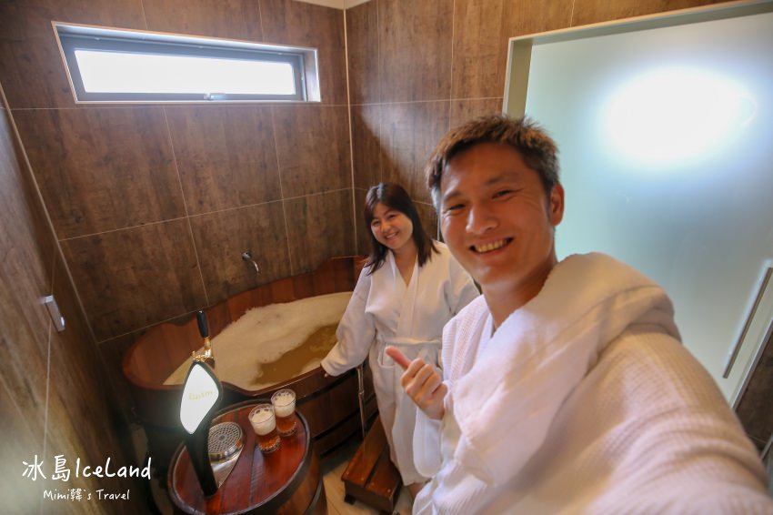 【冰島】Bjorbodin Beer SPA：超有梗啤酒SPA啤酒浴，鮮釀啤酒無限暢飲