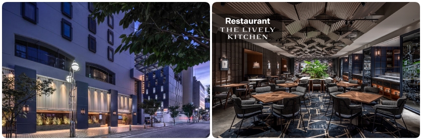 福岡住宿－THE LIVELY酒店 福岡博多餐廳外觀