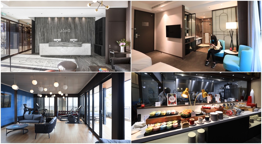 【高雄住宿】JOHO HOTEL(評價9.6)：早餐下午茶精緻豐盛，環境設施四人房開箱
