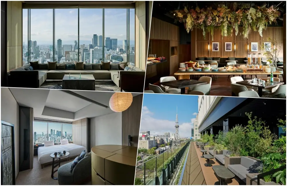 【名古屋皇家花園標誌飯店】2024新開幕！榮站直結，住進雲端看名古屋電視塔景