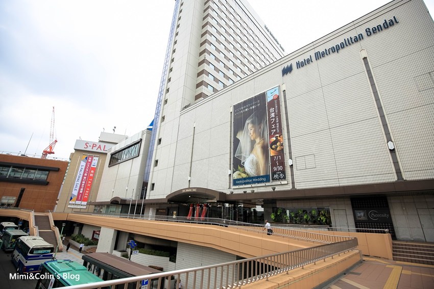 仙台站一分鐘【仙台大都會飯店 Hotel Metropolitan Sendai】車站共構，交通吃喝都方便！