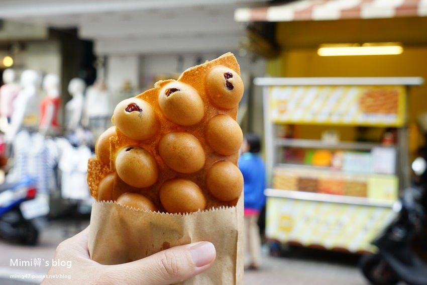 【台南美食】漫步佐敦港式雞蛋仔：國華街散步美食，外脆內軟香氣滿滿！