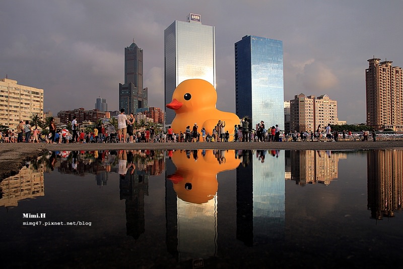 【高雄．苓雅】漂洋過海來台灣的黃色小鴨Rubber Duck~ 「光榮碼頭賞鴨鴨」